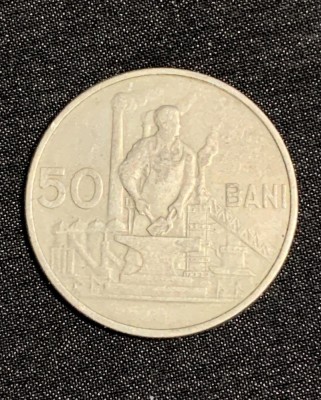 Moneda 50 bani 1955 foto