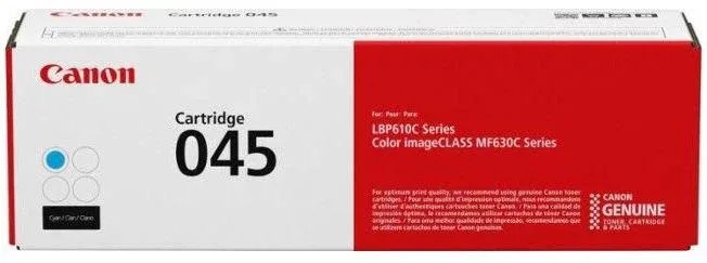 Toner Canon CRG045C, Cyan, capacitate 1300 pagini, pentru seriile LBP61x