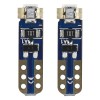 Set 2 becuri auto Amio 12V T5 W2x4.6d cu 1 led SMD 3030, alb AutoDrive ProParts