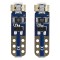 Set 2 becuri auto Amio 12V T5 W2x4.6d cu 1 led SMD 3030, alb AutoDrive ProParts