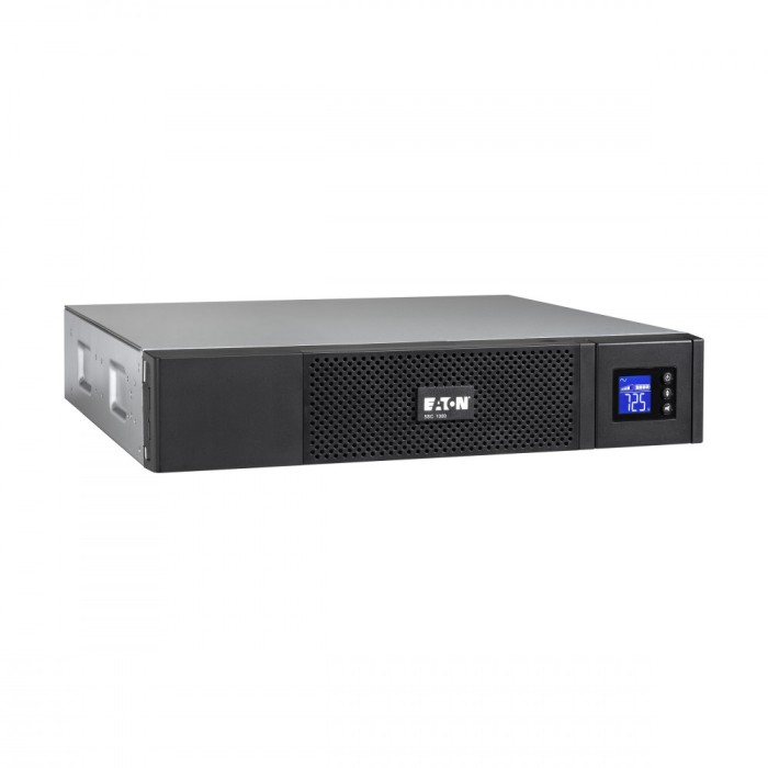 UPS Eaton, Line int., Rack, 1050 W, AVR, IEC x 8, display LCD, back-up 1 - 10 min. &quot;5SC1500IR&quot; (timbru verde 11 lei)