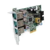 Cumpara ieftin Adaptor USB + PWR PCI-E x1 HP Engage L22185-001 3-Port 12V Card (Original HP)