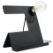 Lampă de masă INCLINE negru, Sollux Lighting