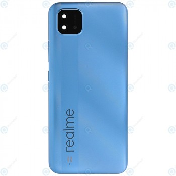 Realme C11 (RMX2185) Capac baterie albastru foto