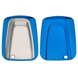 Husa Cheie Auto pentru BMW - 4 Butoane, Silicon, Albastru, 47027.98, Kwmobile