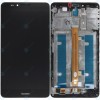 Huawei Ascend Mate 7 (JAZZ-L09) Capac frontal modul display + LCD + digitizer negru