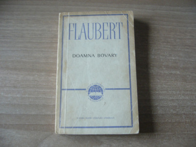 Gustave Flaubert - Doamna Bovary foto