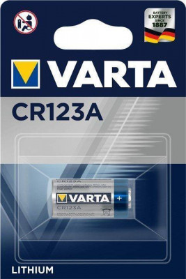 Baterie CR123A Varta lithium 3V 1600mA foto