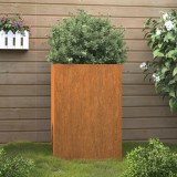 vidaXL Jardinieră, 42x38x75 cm, oțel corten 821554