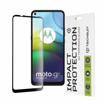 Folie Motorola Moto G9 Power sticla securizata 111D Negru foto