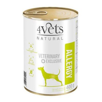 4Vets Natural Veterinary Exclusive ALLERGY 400 g foto