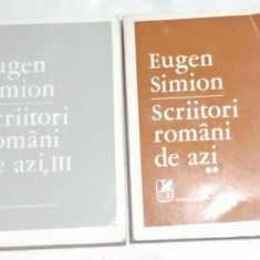 Scriitori romani de azi - Eugen Simion (4 vol.)