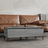 vidaXL Mese laterale 2 buc. gri sonoma 50x46x35 cm lemn compozit