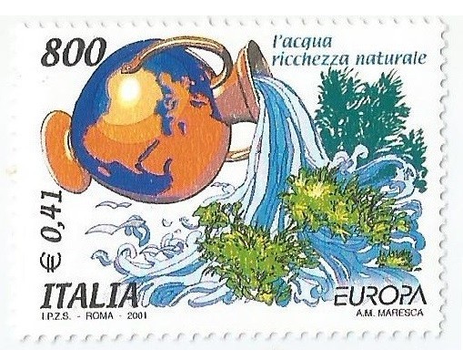 |Italia, Europa CEPT, 2001, MNH