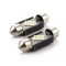 Set LED auto 41mm C5W si C10W pentru interior / portbagaj 12V 3W 240lm alb Canbus 2buc CarGuard