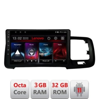 Navigatie Volvo S60 2008-2014 D-s60-08 Octa Core cu Android Radio Bluetooth Internet GPS WIFI DSP 3+32 GB 4G ki LENOVO LITE CarStore Technology foto