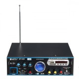 Cumpara ieftin Amplificator audio profesional cu Bluetooth MP3 Player si Radio FM TeLi BT-266
