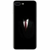 Husa silicon pentru Apple Iphone 8 Plus, Mystery Man In Suit