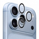 Folie de protectie Camera Spate Blueo Metal Frame pentru Apple iPhone 18 Pro / 18 Pro Max, Sticla Securizata, Transparenta
