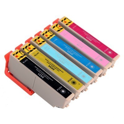 Set 6 cartuse imprimanta Epson T2431 T2432 T2433 T2434 T2435 T2436 compatibile Epson 24XL Set 6 cartuse imprimanta Epson T2431 T2432 T2433 T2434 T2435 T2436 compatibile Epson 24XL