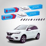 Cumpara ieftin Ștergătoare Renault Koleos I SUV 2008-2016 | Set Față Flat Premium &ndash; TeamCar&reg;