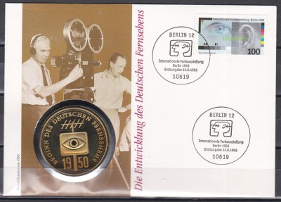 Germania 1993 - Expoziția Internațională de Radio, FDC NUMIS foto