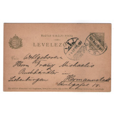 1905 - Sibiu, intreg postal