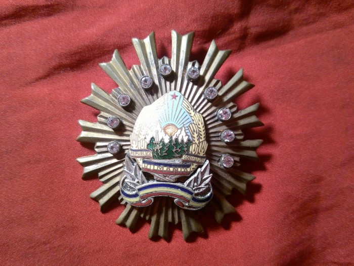 ORDINUL Securitatii - SERVICII DEOSEBITE APARAREA ORANDUIRII SOCIALISTE cl.III.