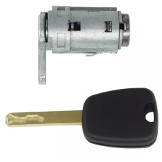 Incuietoare kit reparatie butuc yala cilindru usa stanga fata Peugeot 307 407 (2001&ndash;2011) VA2T OE 9170R5