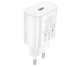 Incarcator Retea HOCO, N22 Jetta, Quick Charge, 25W, 1 X USB Tip-C, Alb, Blister