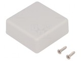Carcasă universală ABS gri IP54 50mm x 50mm x 20mm 1551
