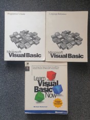 MICROSOFT VISUAL BASIC Programmer&#039;s Guide + Language + LEARN VISUAL BASIC NOW