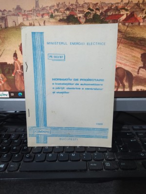 ICEMENERG Normativ de proiectare a instalațiilor de automatizare..., 1988, 069 foto