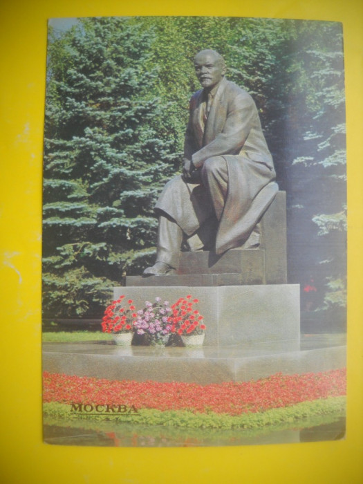 HOPCT 61201 STATUIE LENIN KREMLIN MOSCOVA RUSIA -NECIRCULATA