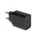 Alimentator incarcator 230V AC - QC 3.0 USB TYPE C 3.1 alb 5V-3A 9V-2A 12V-1.5A negru