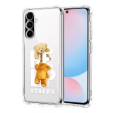 Husa antisoc pentru samsung galaxy a56, airbag pro, clear, help others