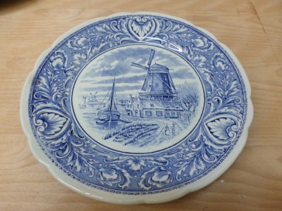 farfurie ceramica olandeza foto