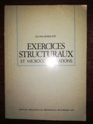 Exercices structuraux- Ileana Raileanu foto