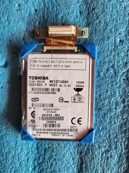 hard [entru laptop HP Compaq 2510P