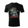Tricou Personalizat Old School Music Lover cu Dinozaur - Design Retro si Cool