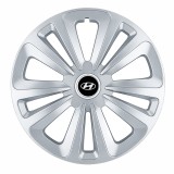 Set 4 Capace Roti Terra Gri R16, pentru Hyundai