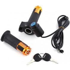Acceleratie bicicleta / scuter electric (cu indicator de voltaj si cheie)
