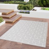 Covor Premium Belgian Model Essenza 48655-637, Marime 80 x 150 cm, Gri, Inaltime Fir 7 mm, Antialergic, Polipropilena, Living, Dormitor, Sufragerie, B
