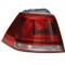 Stop spate lampa VW Golf 7 (5k), 10.2012-03.2017, Hatchback, partea Stanga, exterior; W21W; fumuriu; fara soclu bec; Omologare: ECE, DEPO