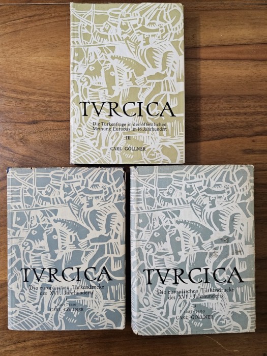 Turcica / von Carl Gollner (3 vol) Editura Academiei