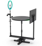 Platformă Rotativă 360&deg; Profesională pentru Produse &ndash; Foto &amp; Video, 50kg, Telecomandă