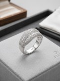 Inel Reglabil din Argint 925 cu Inima din Opal si sina Tip Lant AURUM OPAL