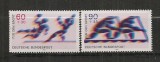 GERMANIA 1979 &ndash; SPORT. HANDBAL SI CANOTAJ, serie MNH, DG3, Nestampilat