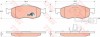 Set placute frana,frana disc FORD MONDEO II (BAP) (1996 - 2000) TRW GDB1108