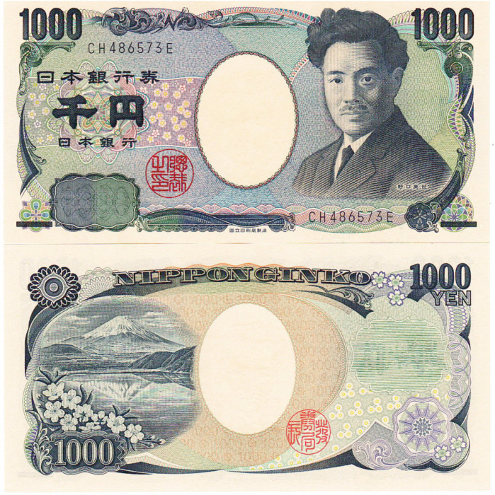 Japonia 1 000 Yen 2004 P-104f UNC